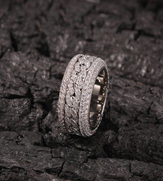 stones hip hop bling iced out cubic zirconia cz ring for men women spinner cuban chain round rings party jewelry3295553, Silver
stones hip hop bling iced out cubic zirconia cz ring for men women spinner cuban chain round rings party jewelry3295553, Silver