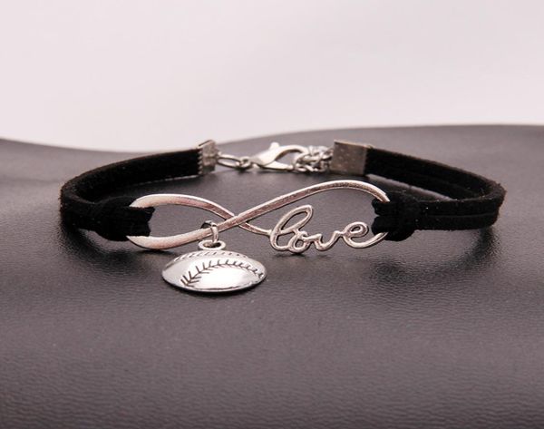 american softball infinity bracelets for women men love baseball charm velvet string rope wrap bangle fashion sports jewelry gift 1613398, Golden;silver
american softball infinity bracelets for women men love baseball charm velvet string rope wrap bangle fashion sports jewelry gift 1613398, Golden;silver