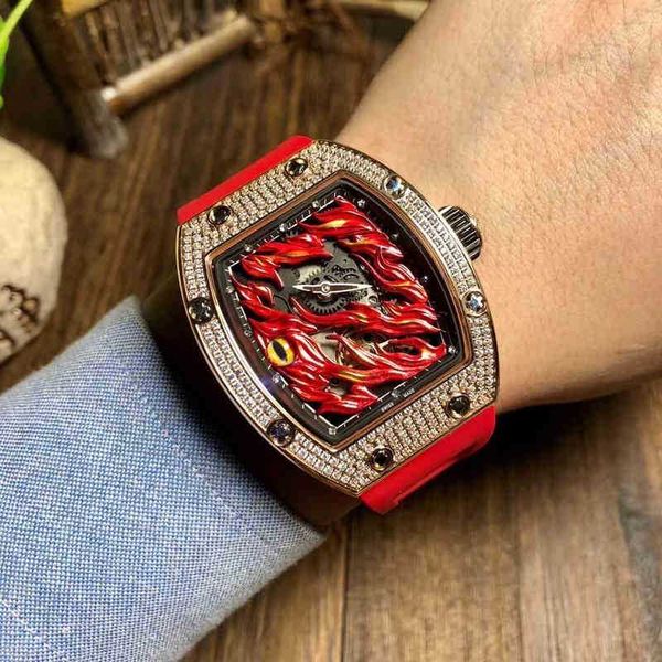 watches wristwatch luxury richa milles designer men's diamond studded sky star fully automatic mechanical watch luminous fashion tape p
watches wristwatch luxury richa milles designer men's diamond studded sky star fully automatic mechanical watch luminous fashion tape p