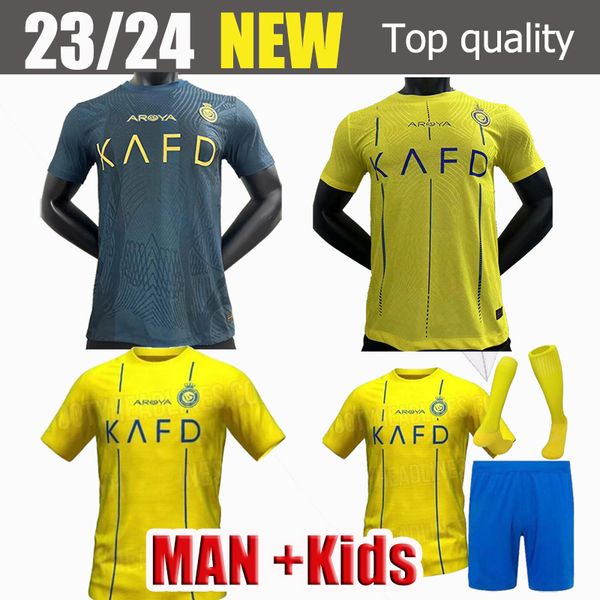 al nassr fc soccer jerseys ronaldo 23 2024 home yellow away 23 24 cr7 gonzalo talisca ghislain konan vincent aboubakar men football shiirt a, Black;yellow
al nassr fc soccer jerseys ronaldo 23 2024 home yellow away 23 24 cr7 gonzalo talisca ghislain konan vincent aboubakar men football shiirt a, Black;yellow