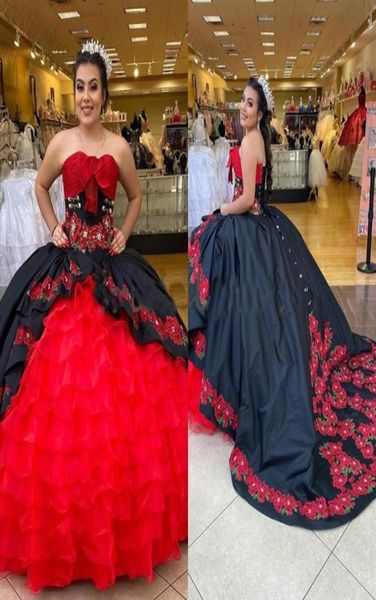 red black ball gown quinceanera dresses organza ruffles prom dresses appliques lace up sweet 16 dress pageant party gowns4133565, Blue;red
red black ball gown quinceanera dresses organza ruffles prom dresses appliques lace up sweet 16 dress pageant party gowns4133565, Blue;red