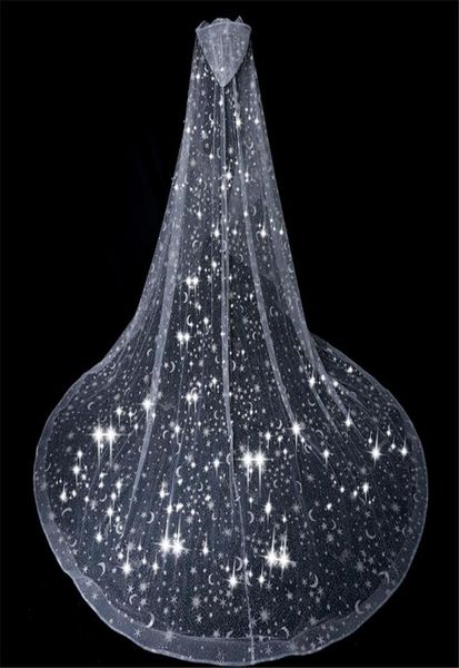 bridal veils bling veil wedding cape white sparkly glittering stars moon long cathedral sequined shawl hooded for bride cloak3974402, Black
bridal veils bling veil wedding cape white sparkly glittering stars moon long cathedral sequined shawl hooded for bride cloak3974402, Black