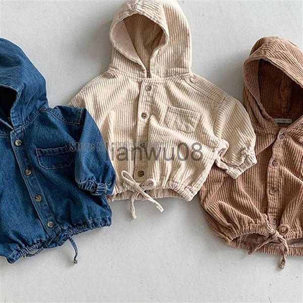 jackets spring autumn children hooded coats cardigan boys girls denim corduroy loose jackets baby toddler outwear x0811, Blue;gray
jackets spring autumn children hooded coats cardigan boys girls denim corduroy loose jackets baby toddler outwear x0811, Blue;gray