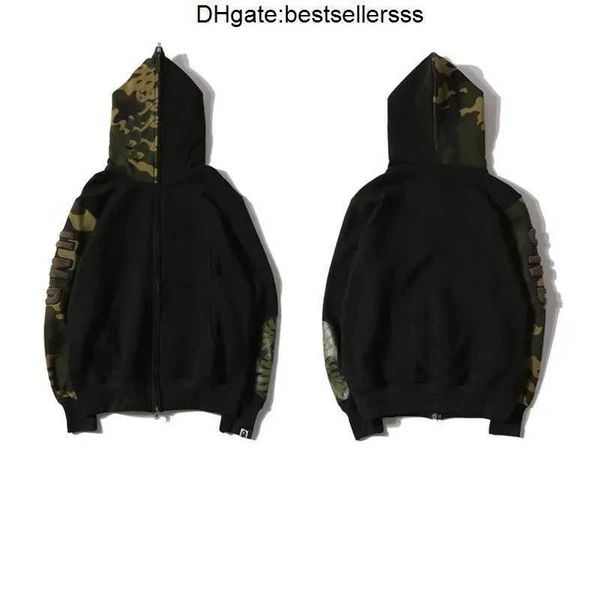 designer mens ape hoodies zip up shark jackets long sleeve hooded coat loose camouflage jacket print womans hoodie popular pattern sportwear, Black
designer mens ape hoodies zip up shark jackets long sleeve hooded coat loose camouflage jacket print womans hoodie popular pattern sportwear, Black