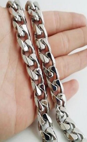 brand new for holiday gift silver 316l stainless steel fashion curb link chain necklace cool men bling 13mm 200393516751
brand new for holiday gift silver 316l stainless steel fashion curb link chain necklace cool men bling 13mm 200393516751