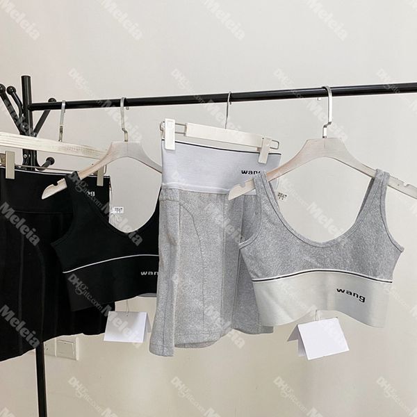 women designer yoga outfits breathable sport vest skirts set outdoor fashion slim tracksuits for ladies, Gray
women designer yoga outfits breathable sport vest skirts set outdoor fashion slim tracksuits for ladies, Gray