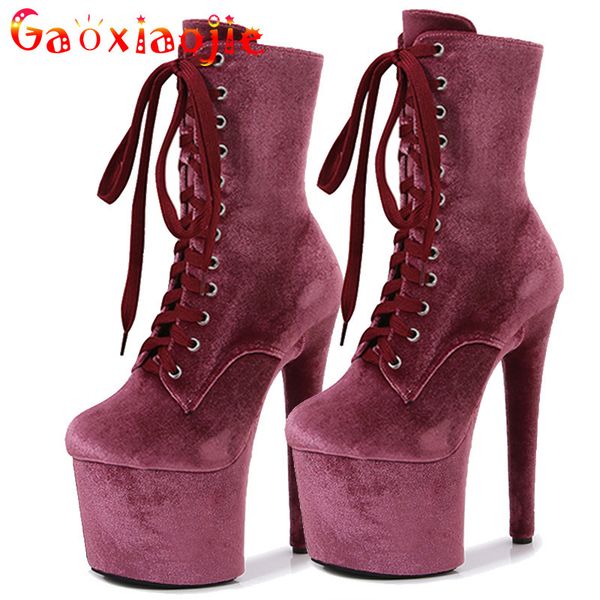 boots modern flock pole dance shoes stripper heel show party 20 cm platform highheeled wedding 230810, Black
boots modern flock pole dance shoes stripper heel show party 20 cm platform highheeled wedding 230810, Black
