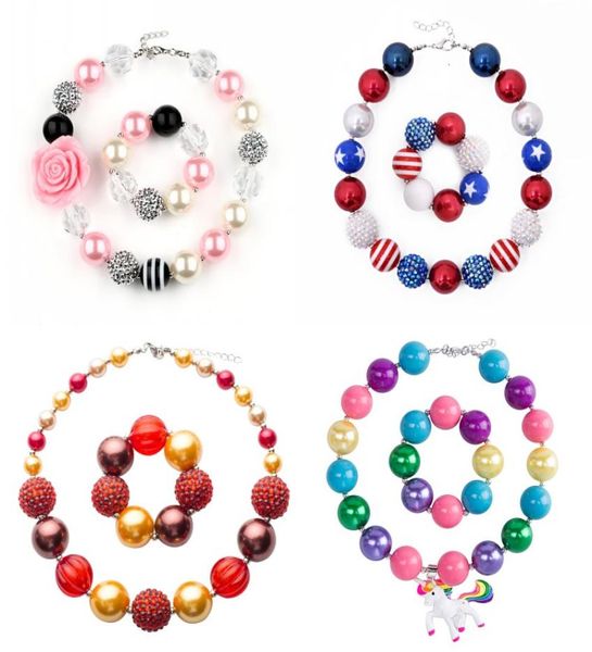 baby girls necklace sets 78 design girls pendant chunky bead necklace bracelet american flag unicorn diamond toddler party jewelry3176698, Red;brown
baby girls necklace sets 78 design girls pendant chunky bead necklace bracelet american flag unicorn diamond toddler party jewelry3176698, Red;brown