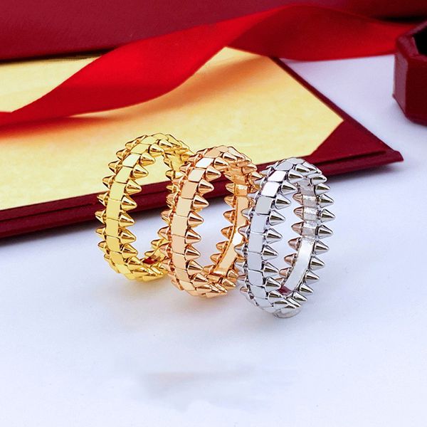 rotating bullet head ring design personalized rivet pyramid ring for couple style love ring, Silver
rotating bullet head ring design personalized rivet pyramid ring for couple style love ring, Silver