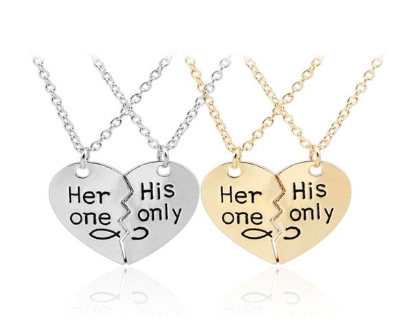 broken heart love necklace for couples letter pendant carving her one valentine039s day necklaces women fashion jewelry1615083, Silver
broken heart love necklace for couples letter pendant carving her one valentine039s day necklaces women fashion jewelry1615083, Silver