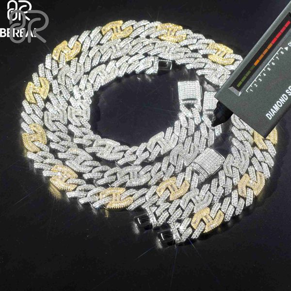 15mm 18" vvs moissanite cuban link necklace pop style mixed colour straight line 925 sterling silver chain
15mm 18" vvs moissanite cuban link necklace pop style mixed colour straight line 925 sterling silver chain