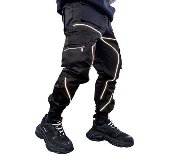 spring autumn cargo pants men fashion hip hop cool high street joggers nighttime reflective trousers casual men039s sweatpants85193526262, Black
spring autumn cargo pants men fashion hip hop cool high street joggers nighttime reflective trousers casual men039s sweatpants85193526262, Black