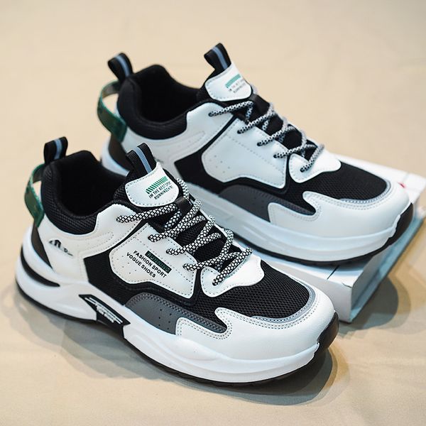dress shoes fashion and comfortable nonslip autumn men sports thick bottom mesh heightened breathable running 44 230810, Black
dress shoes fashion and comfortable nonslip autumn men sports thick bottom mesh heightened breathable running 44 230810, Black