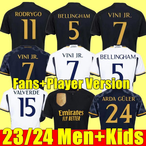23 24 soccer jerseys vini jr tchouameni football shirt camavinga alaba modric rodrygo 11 camisetas men kids kit uniforms fans player champio, Black;yellow
23 24 soccer jerseys vini jr tchouameni football shirt camavinga alaba modric rodrygo 11 camisetas men kids kit uniforms fans player champio, Black;yellow