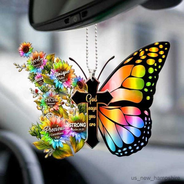 decorations cross hanging decoration for sunflower butterfly charm rear view mirror accessories car interior decor pendant r230811
decorations cross hanging decoration for sunflower butterfly charm rear view mirror accessories car interior decor pendant r230811
