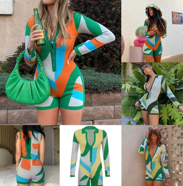 women jumpsuits knitted blocking graffiti bodysuit slim fit vneck single breasted long sleeved rompers sports one piece shorts6741439, Black;white
women jumpsuits knitted blocking graffiti bodysuit slim fit vneck single breasted long sleeved rompers sports one piece shorts6741439, Black;white
