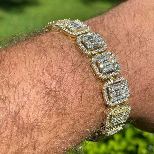 15mm thick diamonds mens vermeil real 925 silver baguette iced moissanite cuban link bracelet
15mm thick diamonds mens vermeil real 925 silver baguette iced moissanite cuban link bracelet