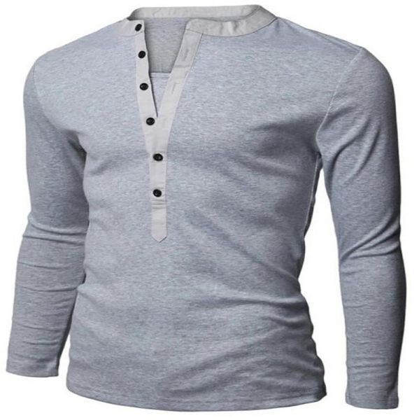 men039s henley shirt popular design tee long sleeve stylish slim fit plain tshirt button placket casual men tshirts9697441, White;black
men039s henley shirt popular design tee long sleeve stylish slim fit plain tshirt button placket casual men tshirts9697441, White;black