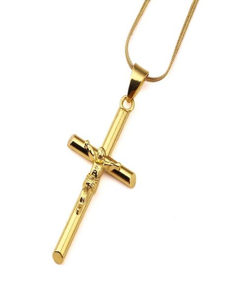 18k gold mens charm cross necklace designer necklaces men jesus pendant hip hop jewelry fashion costume jewellry punk choker neckl6626022, Silver
18k gold mens charm cross necklace designer necklaces men jesus pendant hip hop jewelry fashion costume jewellry punk choker neckl6626022, Silver