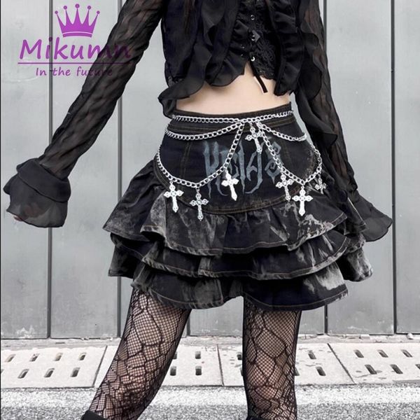 skirts y2k grunge gothic vintage denim cake skirt rock punk high waist ruffles pleated mini skirts summer jeans skirts streetwear 230811, Black
skirts y2k grunge gothic vintage denim cake skirt rock punk high waist ruffles pleated mini skirts summer jeans skirts streetwear 230811, Black