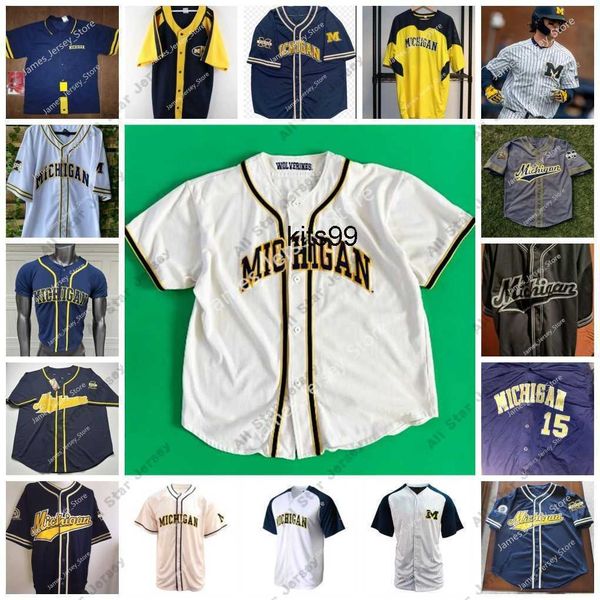 college baseball wears custom stitched michigan wolverines baseball jersey 37 chase allen connor o'halloran angelo smith christian blak, Blue;black
college baseball wears custom stitched michigan wolverines baseball jersey 37 chase allen connor o'halloran angelo smith christian blak, Blue;black