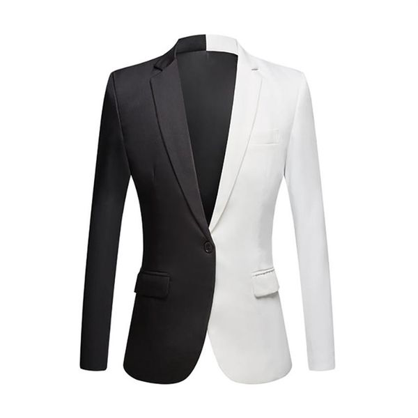 2020 new fashion white black red casual coat men blazers stage singers costume blazer slim fit party prom suit jacket246k
2020 new fashion white black red casual coat men blazers stage singers costume blazer slim fit party prom suit jacket246k