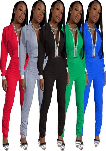 women solid color pocket outfits two pieces set s2xl sweatshirt leggings tracksuits fall winter clothing jacket pants jogging sui9917576, Gray
women solid color pocket outfits two pieces set s2xl sweatshirt leggings tracksuits fall winter clothing jacket pants jogging sui9917576, Gray