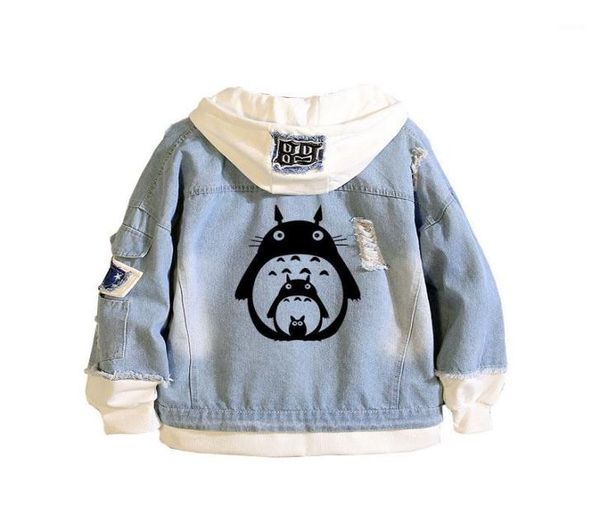 women039s jackets denim jeans jacket anime totoro print women sweatshirt spring kawaii hoodie holes harajuku cartoon hooded lon3112119, Black;brown
women039s jackets denim jeans jacket anime totoro print women sweatshirt spring kawaii hoodie holes harajuku cartoon hooded lon3112119, Black;brown