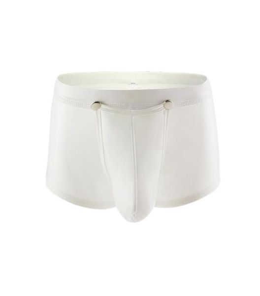 faux leather boxer for men shiny clubwear lowwaist underwear homme front button open u convex underpants2355369, Black;white
faux leather boxer for men shiny clubwear lowwaist underwear homme front button open u convex underpants2355369, Black;white