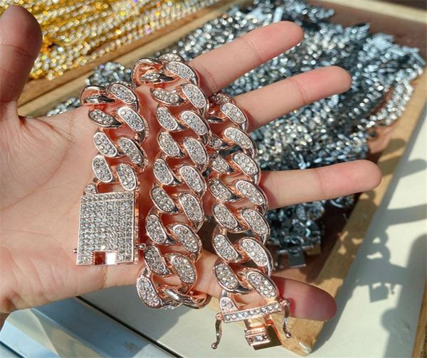 20mm cuban link chain full diamond men039s gold miami cuba chains hip hop jewelry gift2726991, Silver
20mm cuban link chain full diamond men039s gold miami cuba chains hip hop jewelry gift2726991, Silver