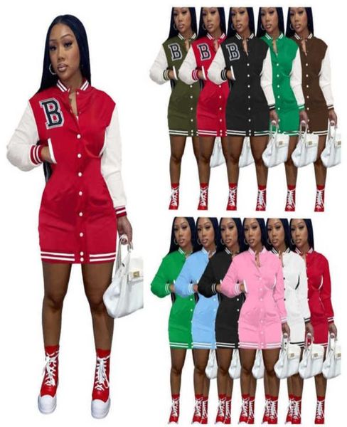 designer women casual dresses new slim long sleeve button medium sports baseball active dress skinny skirt sportswear 11 colours3475440, Black;gray
designer women casual dresses new slim long sleeve button medium sports baseball active dress skinny skirt sportswear 11 colours3475440, Black;gray