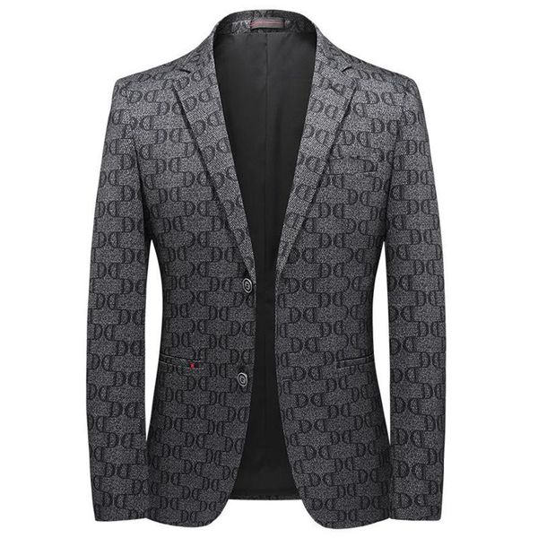 spring summer male blazer single breasted all printed mens blazer fashion slim fit casual man blazer 4xl228q, White;black
spring summer male blazer single breasted all printed mens blazer fashion slim fit casual man blazer 4xl228q, White;black