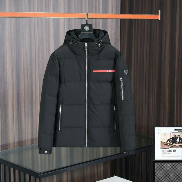 2023 autumn winter men's down parkas white duck down zip jackets hooded pockets man's slim coats yrf23004, Black
2023 autumn winter men's down parkas white duck down zip jackets hooded pockets man's slim coats yrf23004, Black