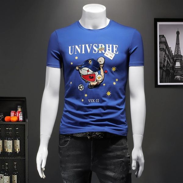 summer 2023 new england men's mercerized cotton trend t-shirts short sleeves fashion printing casual round neck embroide198i, White;black
summer 2023 new england men's mercerized cotton trend t-shirts short sleeves fashion printing casual round neck embroide198i, White;black