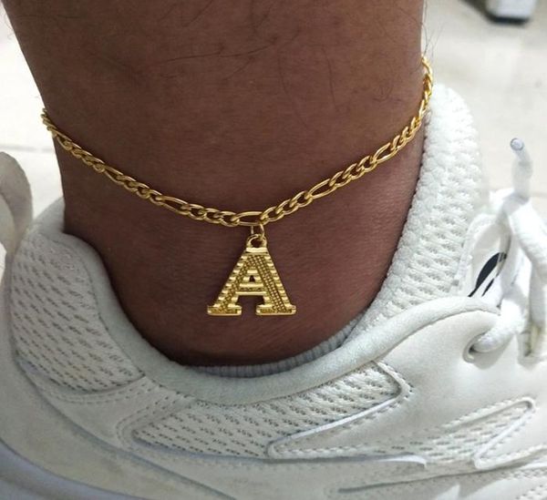 gold plated figaro chain bracelet anklet whole fashion letter initial anklet2204646, Red;blue
gold plated figaro chain bracelet anklet whole fashion letter initial anklet2204646, Red;blue