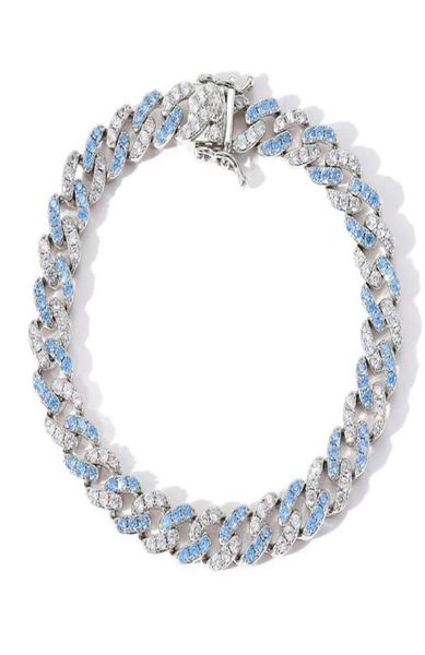 link chain 9mm blue cuban miami link bracelets bling 5a zircon bracelet fashion rock hip hop jewelry for men women9699963, Black
link chain 9mm blue cuban miami link bracelets bling 5a zircon bracelet fashion rock hip hop jewelry for men women9699963, Black