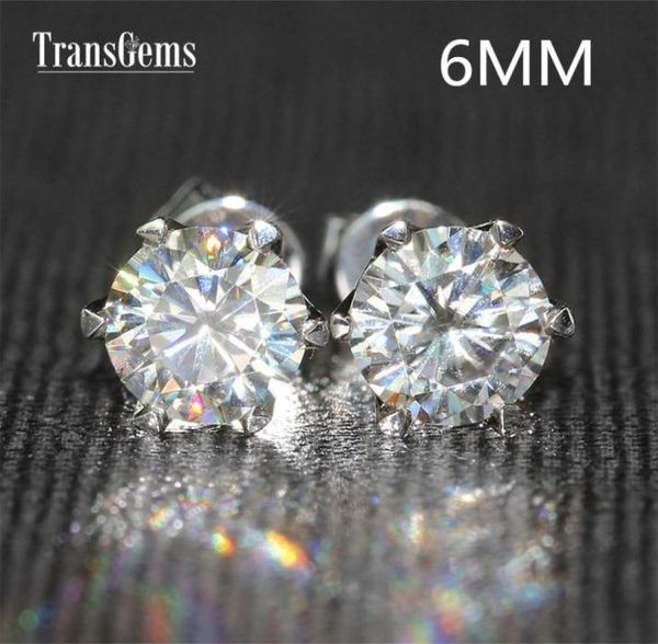 transgems 14k 585 white gold 16ctw 6mm lab created moissanite diamond stud earrings for women push back earrings9307843, Golden;silver
transgems 14k 585 white gold 16ctw 6mm lab created moissanite diamond stud earrings for women push back earrings9307843, Golden;silver