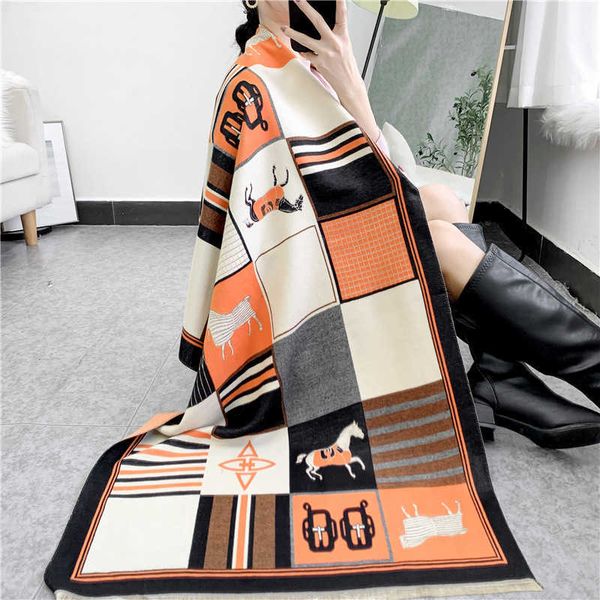 luxury designer h ermes scarf of wool autumn and winter for women 2023 new style imitation cashmere chariot air conditioner, Blue;gray
luxury designer h ermes scarf of wool autumn and winter for women 2023 new style imitation cashmere chariot air conditioner, Blue;gray