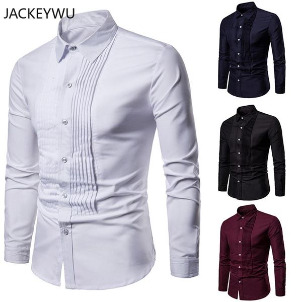 brand men shirt fashion luxury style fold slim formal shirt long sleeve solid color business uniformal hip hop292s, White;black
brand men shirt fashion luxury style fold slim formal shirt long sleeve solid color business uniformal hip hop292s, White;black