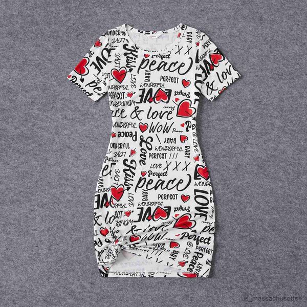 family matching outfits family matching outfits allover heart letter print twist knot bodycon dresses and short-sleeve striped t-shirts sets, Blue
family matching outfits family matching outfits allover heart letter print twist knot bodycon dresses and short-sleeve striped t-shirts sets, Blue