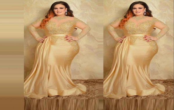 2021 arabic plus size mermaid evening dresses wear jewel neck gold long sleeves lace appliques sweep train formal dubai abaya4972003, Black;red
2021 arabic plus size mermaid evening dresses wear jewel neck gold long sleeves lace appliques sweep train formal dubai abaya4972003, Black;red