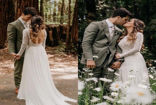 2020 a line beach wedding dresses long sleeves appliques lace chiffon country wedding dress backless sweep train boho bridal gowns4677808, White
2020 a line beach wedding dresses long sleeves appliques lace chiffon country wedding dress backless sweep train boho bridal gowns4677808, White