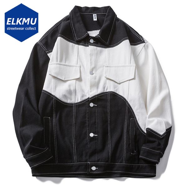 mens jackets streetwear fashion denim black white patchwork harajuku hip hop oversized y2k coat outwear 230810, Black;brown
mens jackets streetwear fashion denim black white patchwork harajuku hip hop oversized y2k coat outwear 230810, Black;brown