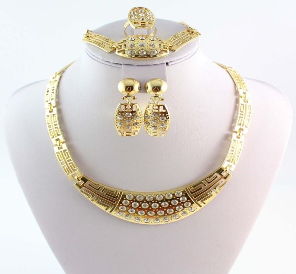 latest fashion romantic bridal gold plated clear crystal rhinestone necklaces bracelets earrings rings jewelry set for women3447972, Black
latest fashion romantic bridal gold plated clear crystal rhinestone necklaces bracelets earrings rings jewelry set for women3447972, Black