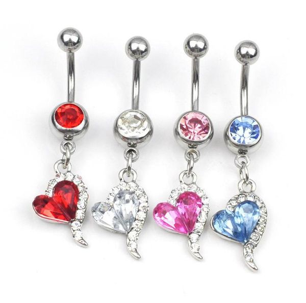 heart shaped popular accessories belly button ring body piercing trendy new navel nail fashion2368715, Silver
heart shaped popular accessories belly button ring body piercing trendy new navel nail fashion2368715, Silver