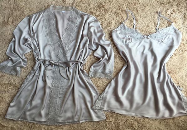 whole gray women039s new style satin robes gown pajamas with belt bathrobes long sleeve sleepwear summer new nightgow1415588, Black;red
whole gray women039s new style satin robes gown pajamas with belt bathrobes long sleeve sleepwear summer new nightgow1415588, Black;red