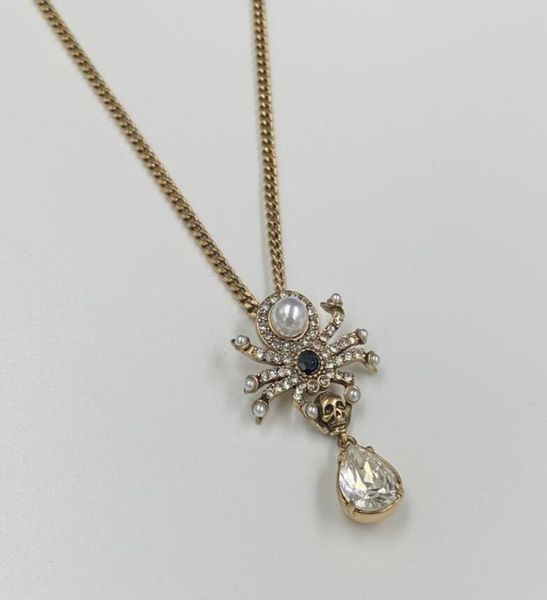 new designed skulls spider pendants women039s necklace ladies vintage brass necklaces earring designer jewelry 0355477799, Silver
new designed skulls spider pendants women039s necklace ladies vintage brass necklaces earring designer jewelry 0355477799, Silver