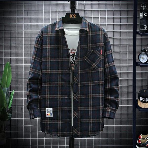 men's casual shirts 2021 autumn fashion double plaid printed long sleeve shirt classic quality business professional workwear288h, White;black
men's casual shirts 2021 autumn fashion double plaid printed long sleeve shirt classic quality business professional workwear288h, White;black