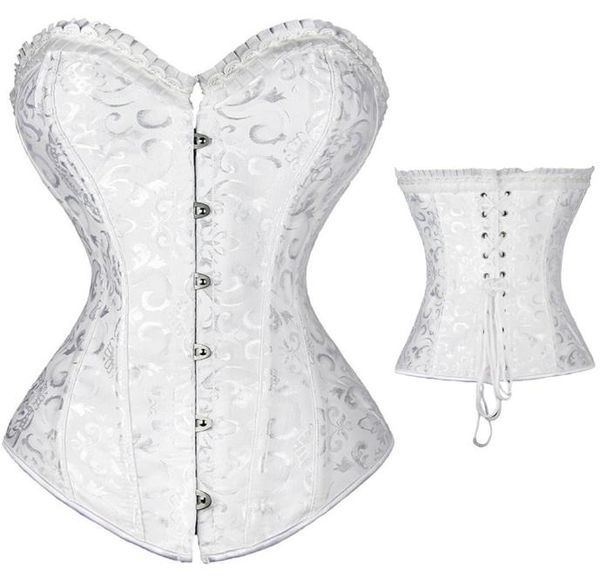 women039s steampunk spiral steels boned corset jacquard overbust corselet and bustiers waist cincher shapewear plus size7128391, Black;white
women039s steampunk spiral steels boned corset jacquard overbust corselet and bustiers waist cincher shapewear plus size7128391, Black;white