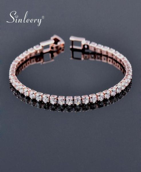beaded strands sinleery 16cm round cubic zirconia tennis bracelet for women rose gold color bridal wedding jewelry sl059 ssb7102583, Black
beaded strands sinleery 16cm round cubic zirconia tennis bracelet for women rose gold color bridal wedding jewelry sl059 ssb7102583, Black